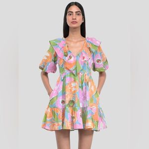 BanJanan womens scorpio dress euphoric bloom breeze size S